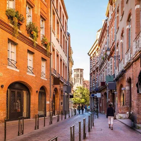 Charmant Appartement Toulouse Exterior foto